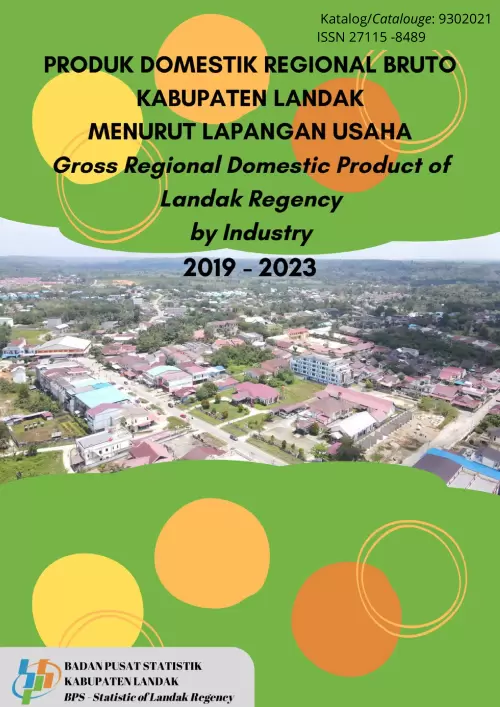 Produk  Domestik Regional Bruto Kabupaten Landak  Menurut Lapangan Usaha 2019 - 2023
